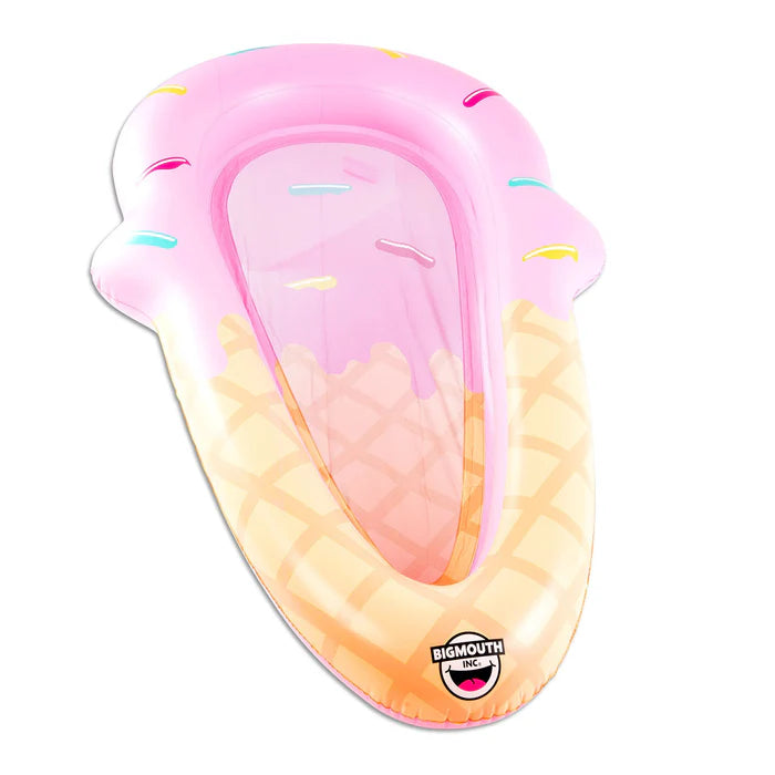 BigMouth Inflatable Ice Cream Mesh Hammock Float