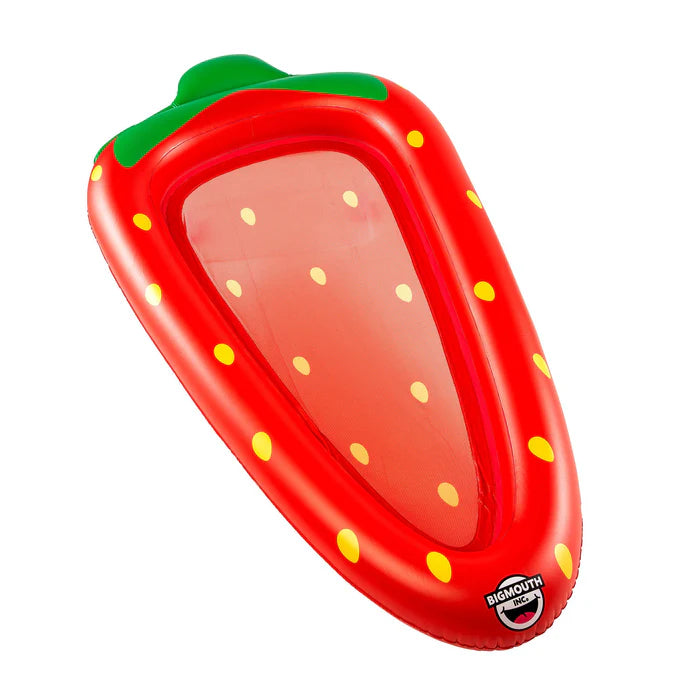 BigMouth Strawberry Mesh Hammock Float