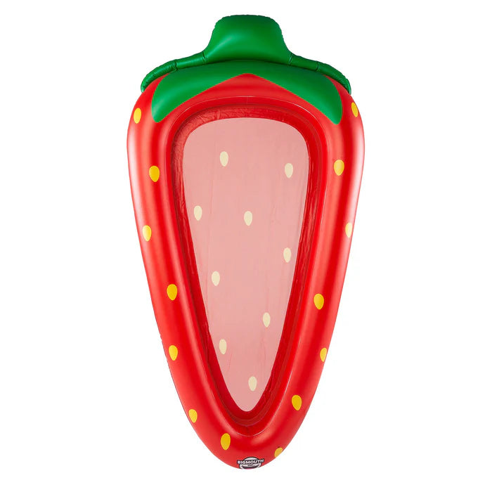 BigMouth Strawberry Mesh Hammock Float