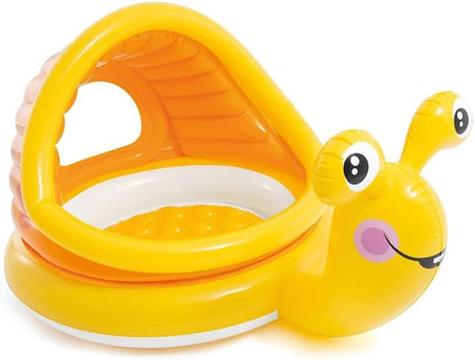 Intex Inflatable Lazy Snail Shade Baby Pool