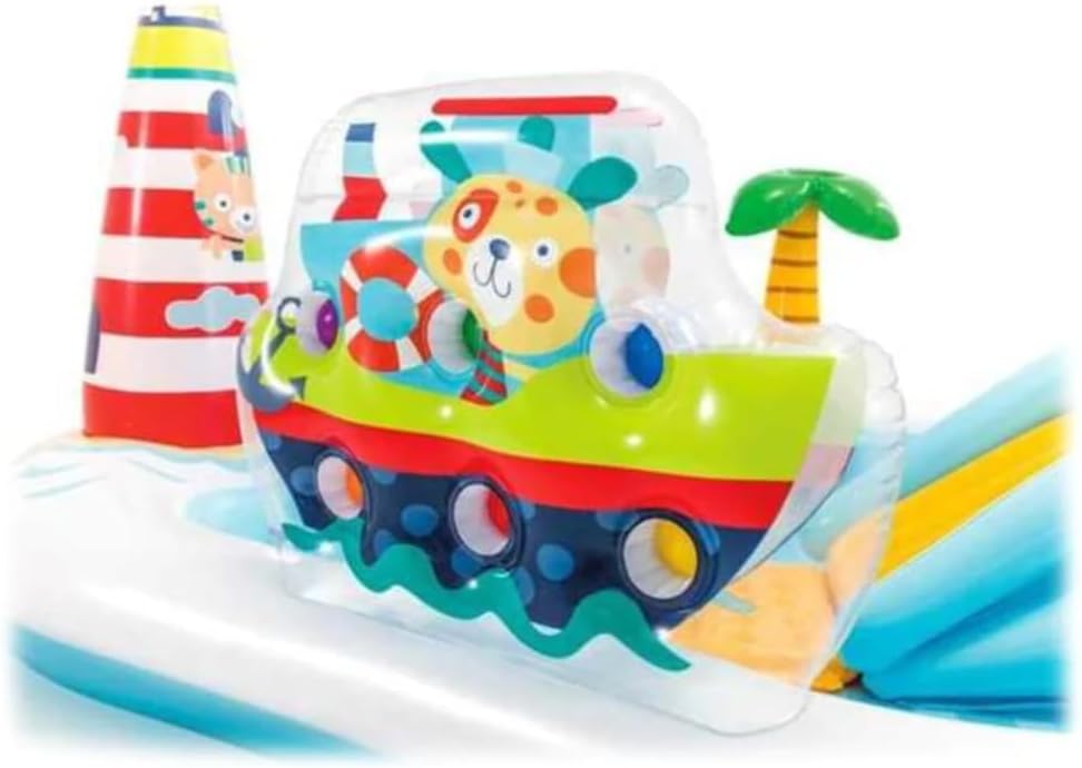 Intex Fishing Inflatable Play Center w/ Slide
