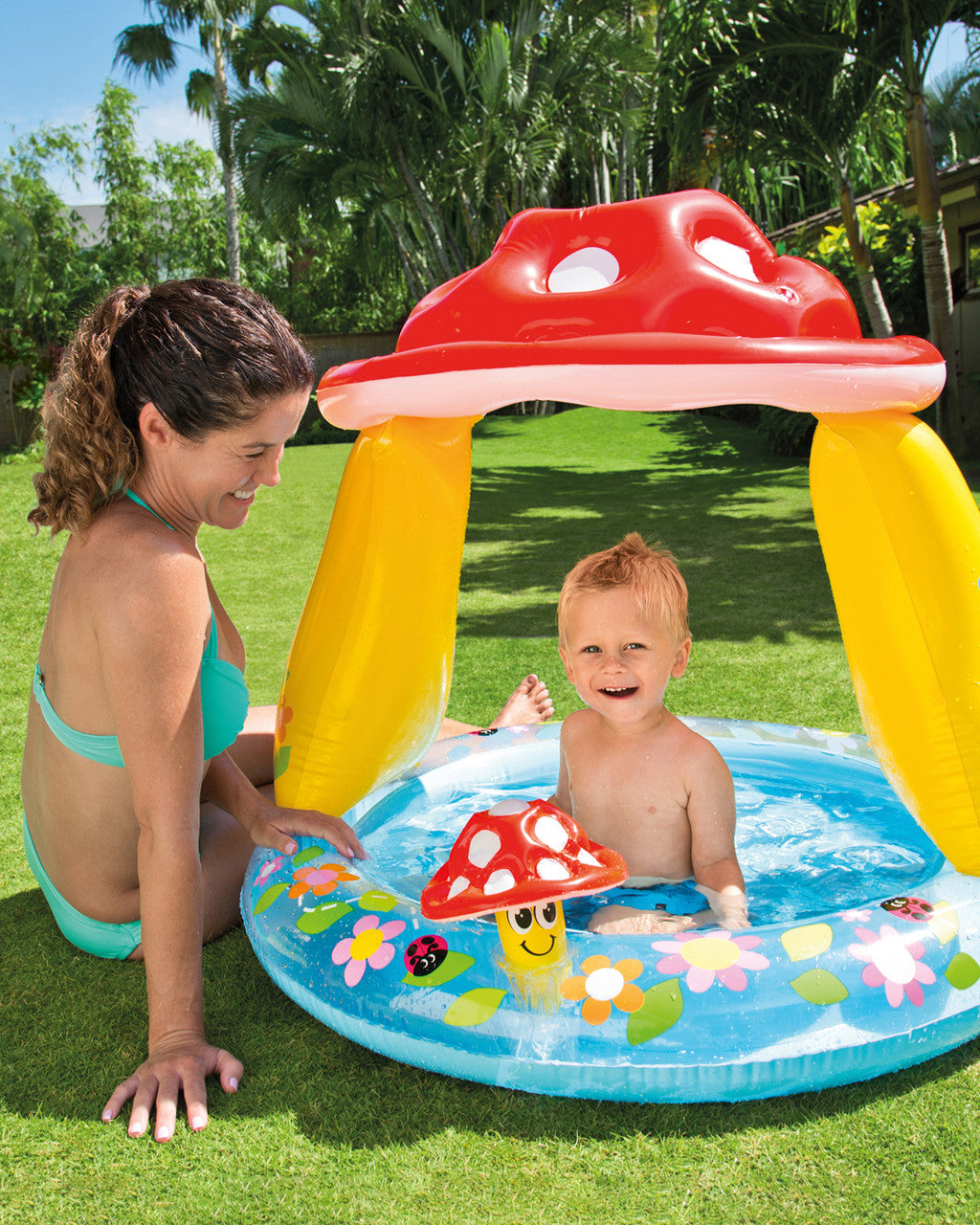 Intex Inflatable Mushroom Baby Pool