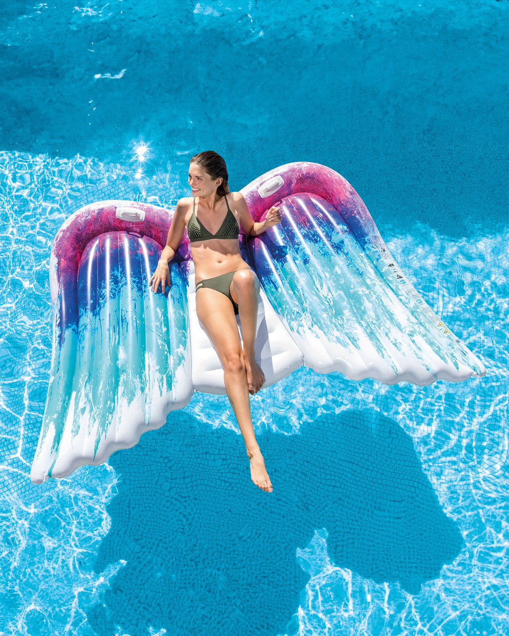 Intex Angel Wings Inflatable Floating Mat
