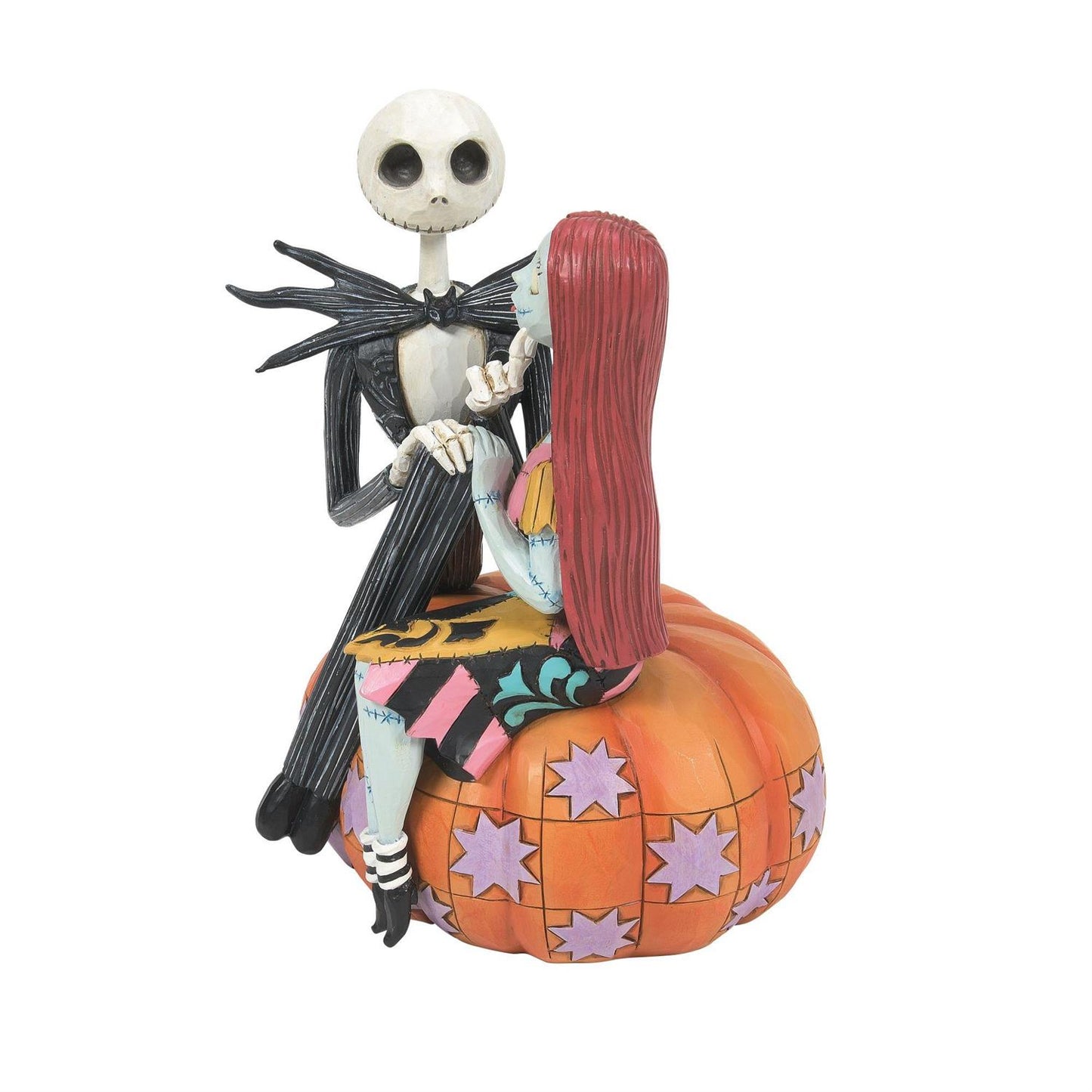 Disney Traditions By Jim Shore - Jack & Sally on Pumpkin