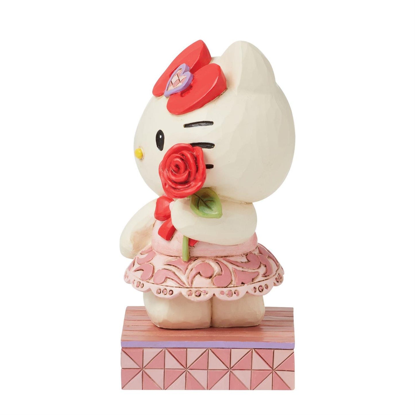 Jim Shore Sanrio - Hello Kitty Rose Figurine
