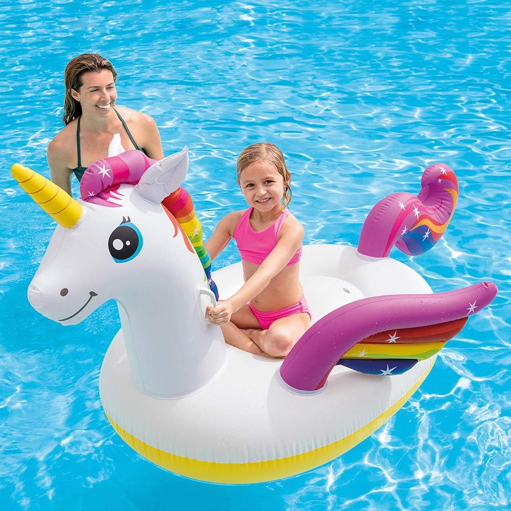 Intex Inflatable Enchanted Unicorn Ride-On