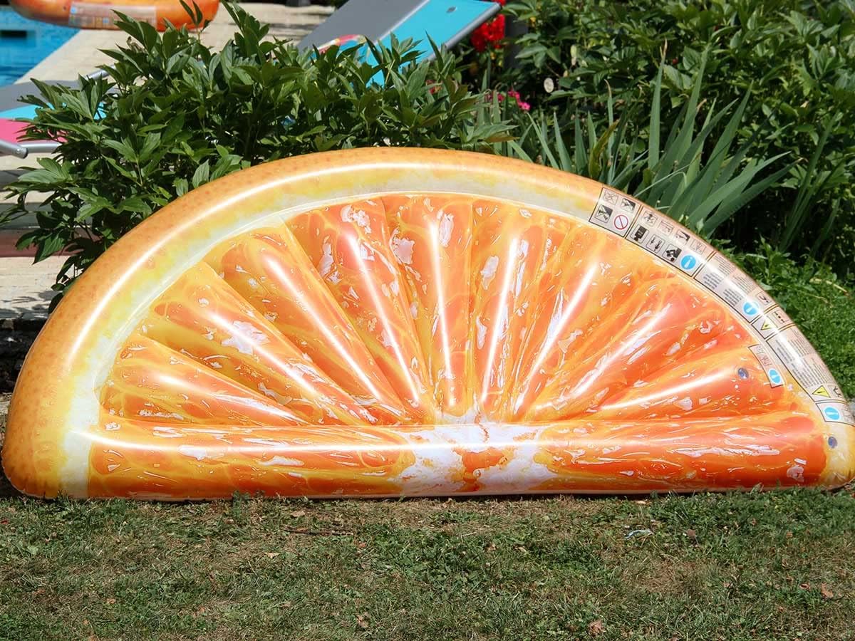 Intex Inflatable Orange Slice Pool Float