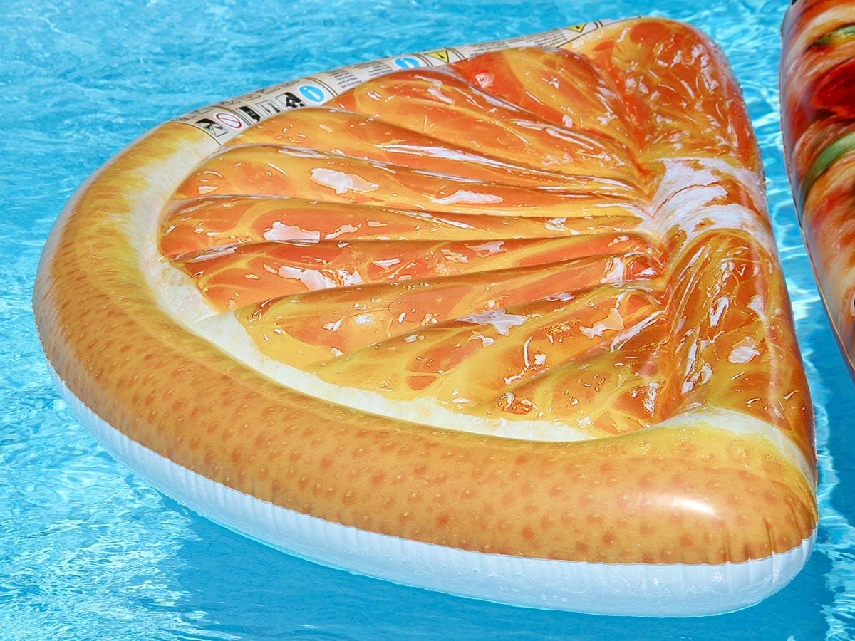 Intex Inflatable Orange Slice Pool Float
