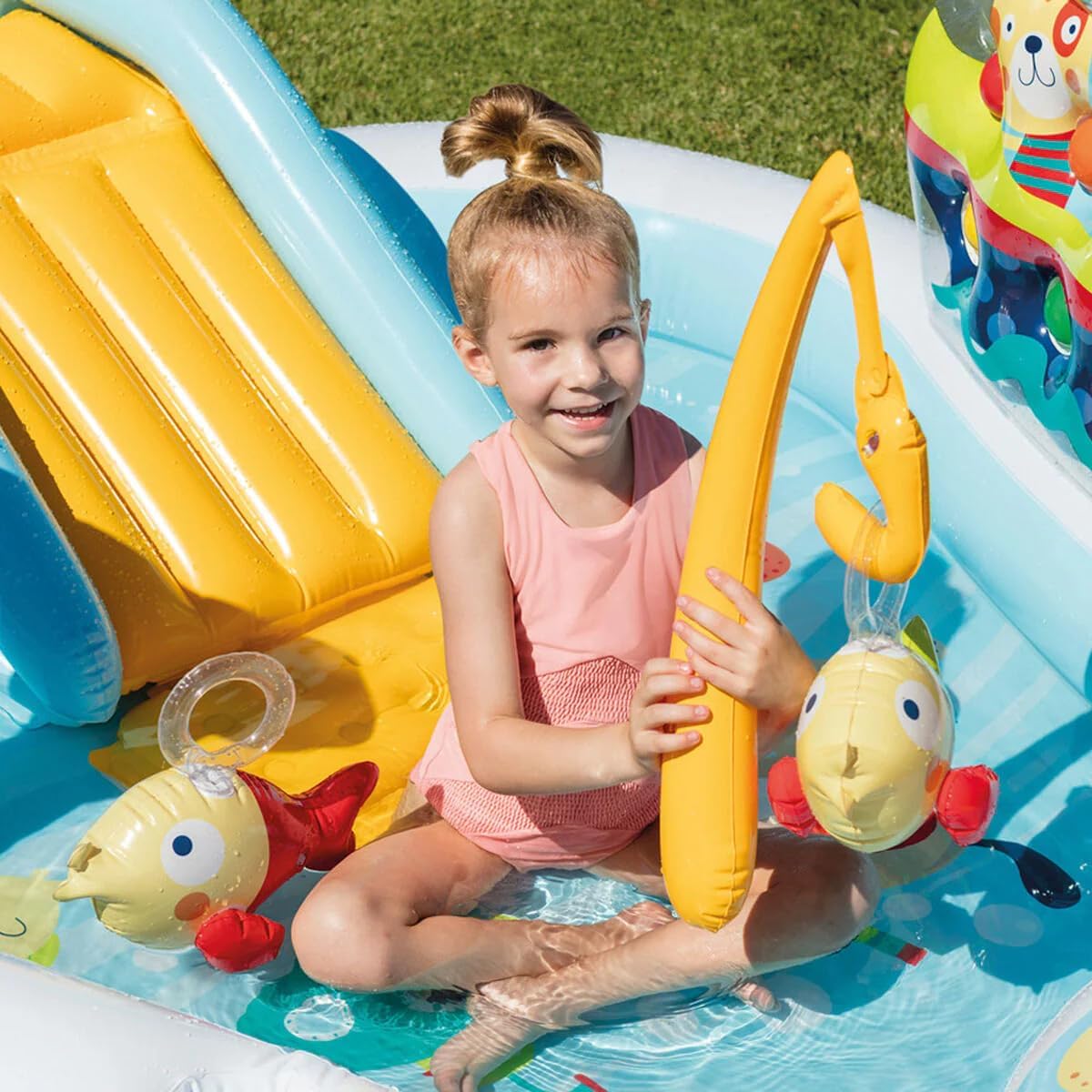Intex Fishing Inflatable Play Center w/ Slide