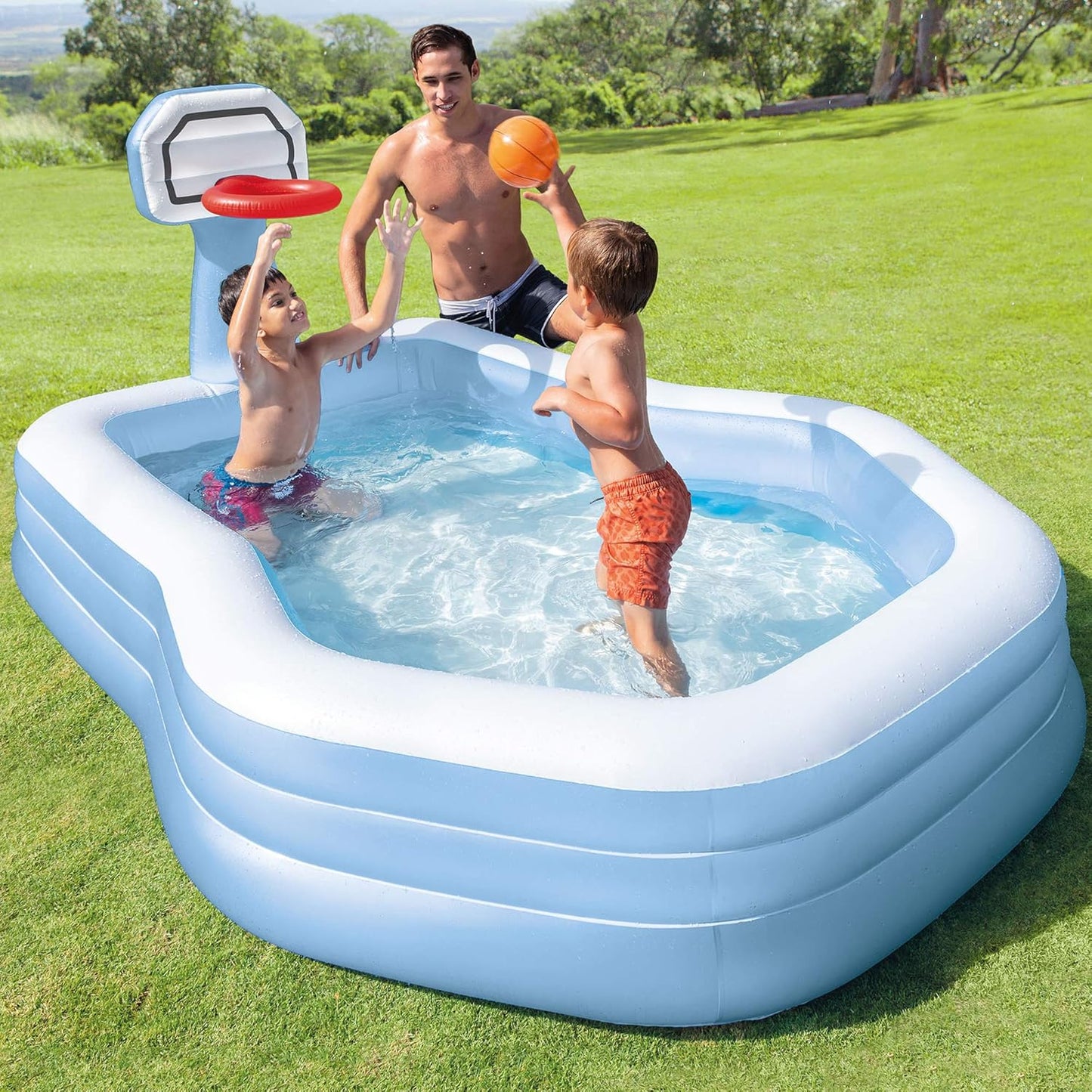 Intex Shooting Hoops Inflatable Pool