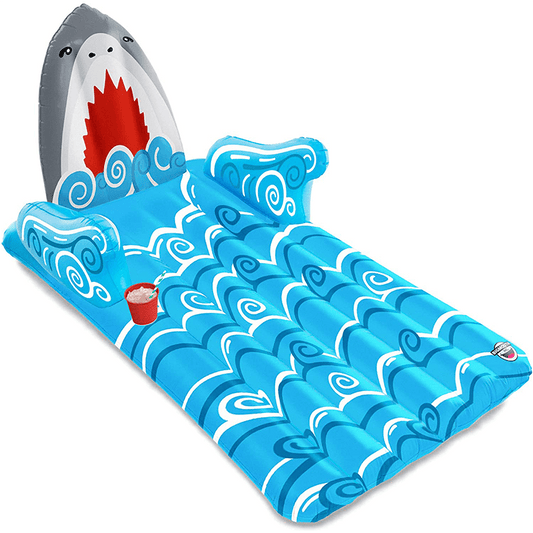 BigMouth Inflatable Giant Shark Lounger Pool Float