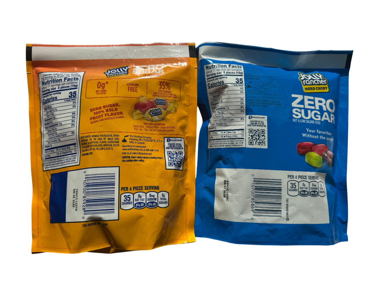 Jolly Rancher Zero Sugar Candy Combo (Includes Original Flavours & Tropical)