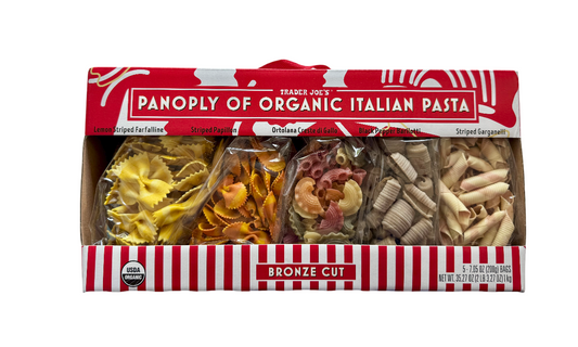 Trader Joe's Panopoly of Organic Italian Pasta