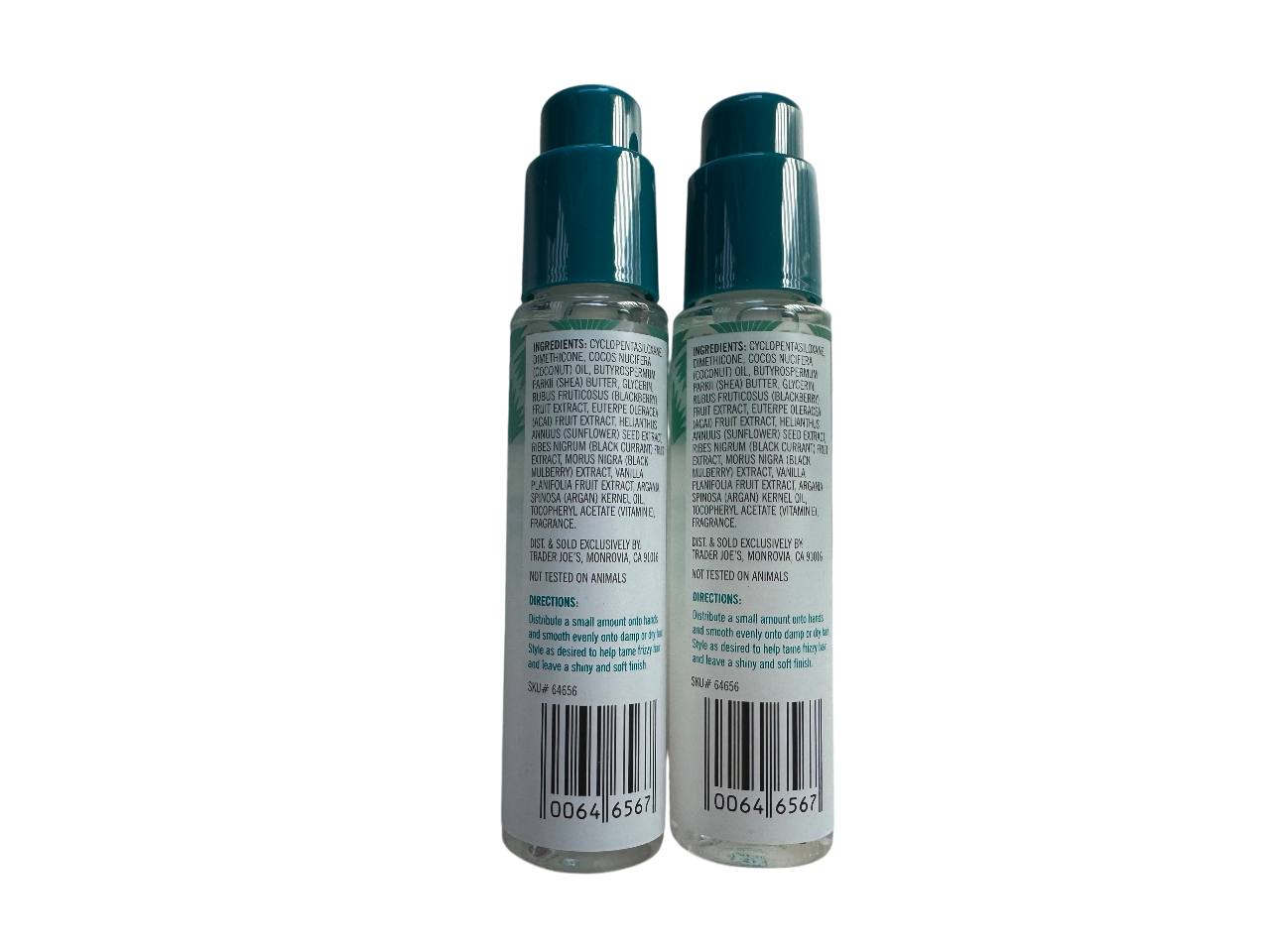 Trader Joe's Shea Butter and Coconut Oil Hair Serum (2 Pack)