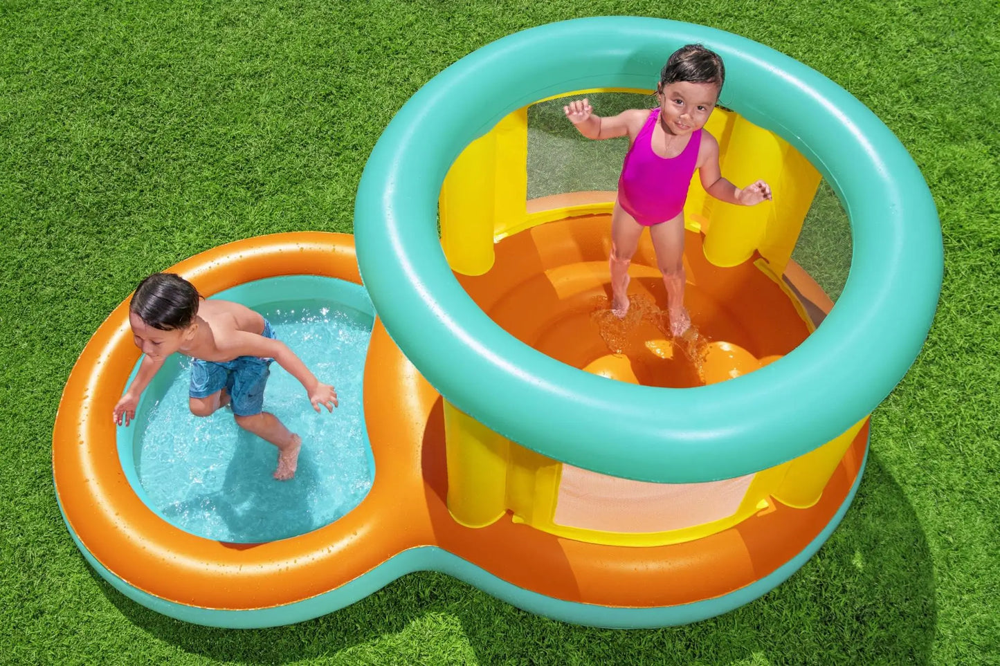 Bestway H2OGO! Jumptopia Bouncer and Child Play Pool