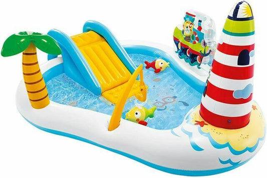 Intex Fishing Inflatable Play Center w/ Slide