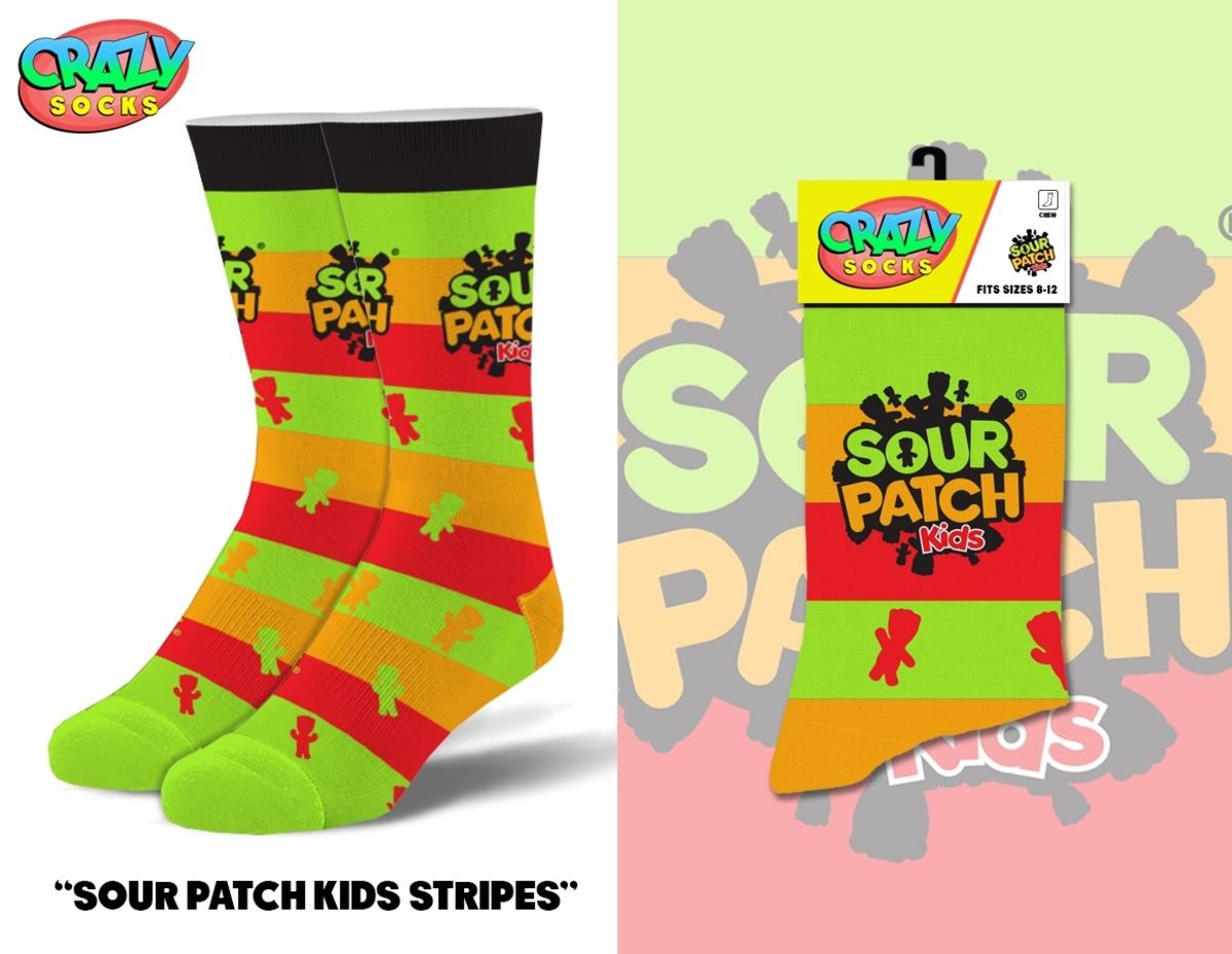 Crazy Socks - Candy Bundle (3 Pairs of Socks) - Giftware Canada Collectibles and Decor