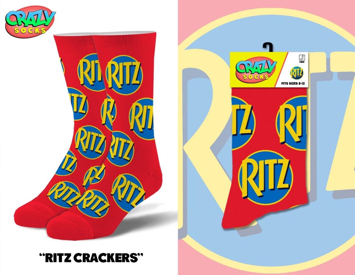 Crazy Socks - Snack Food Bundle (5 Pairs of Socks) - Giftware Canada Collectibles and Decor