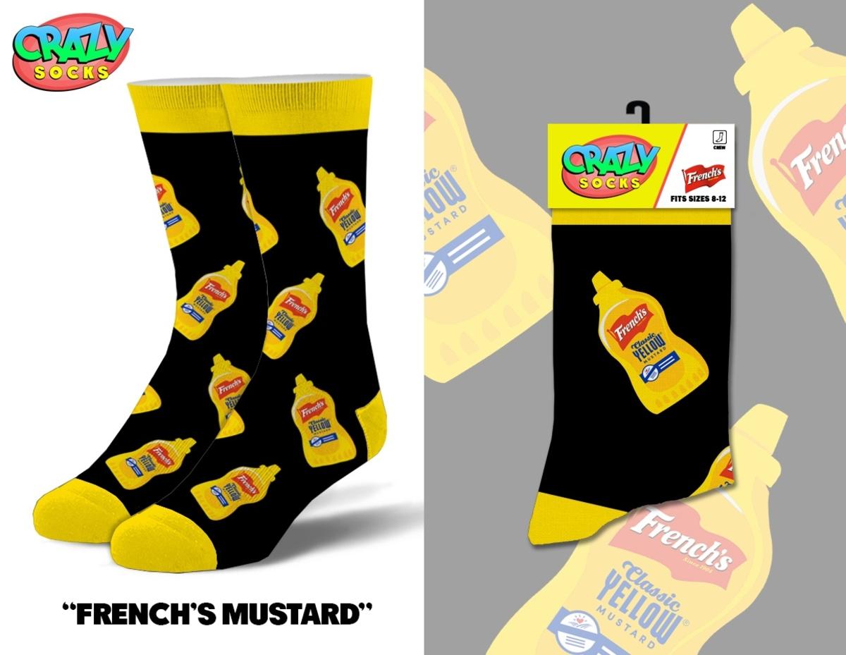 Crazy Socks - Condiment Bundle (3 Pairs of Socks) - Giftware Canada Collectibles and Decor