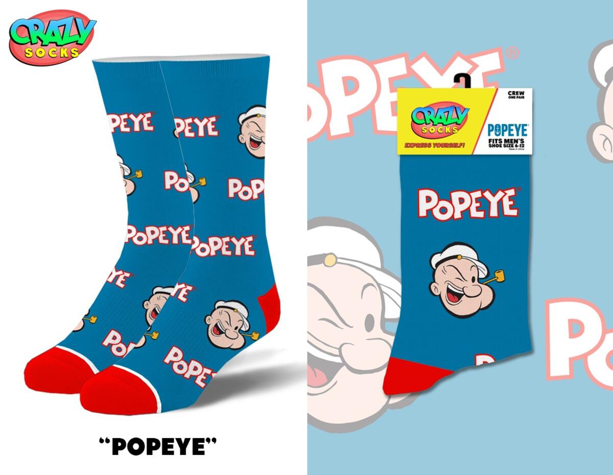 Crazy Socks - Cartoon Bundle (5 Pairs of Socks) - Giftware Canada Collectibles and Decor