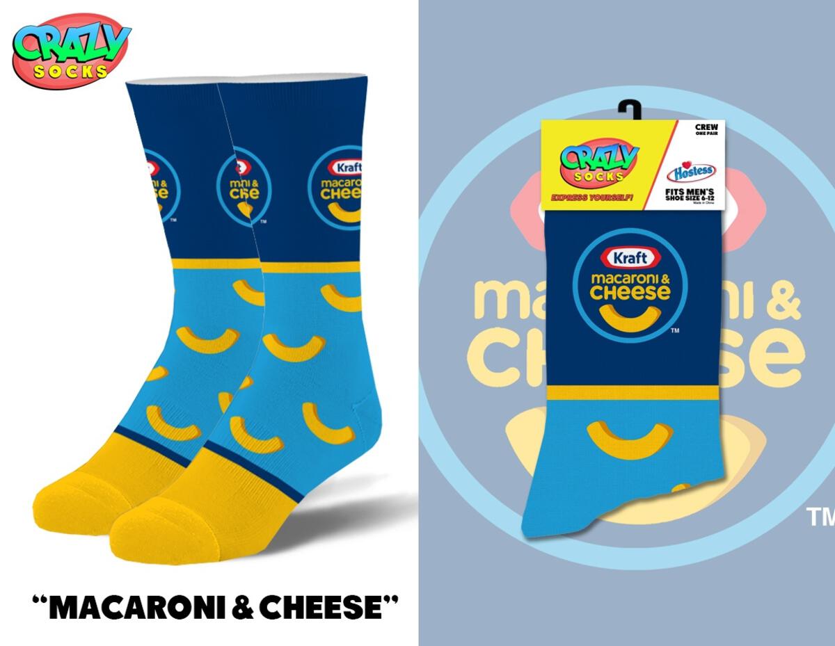 Crazy Socks - Snack Food Bundle (5 Pairs of Socks) - Giftware Canada Collectibles and Decor