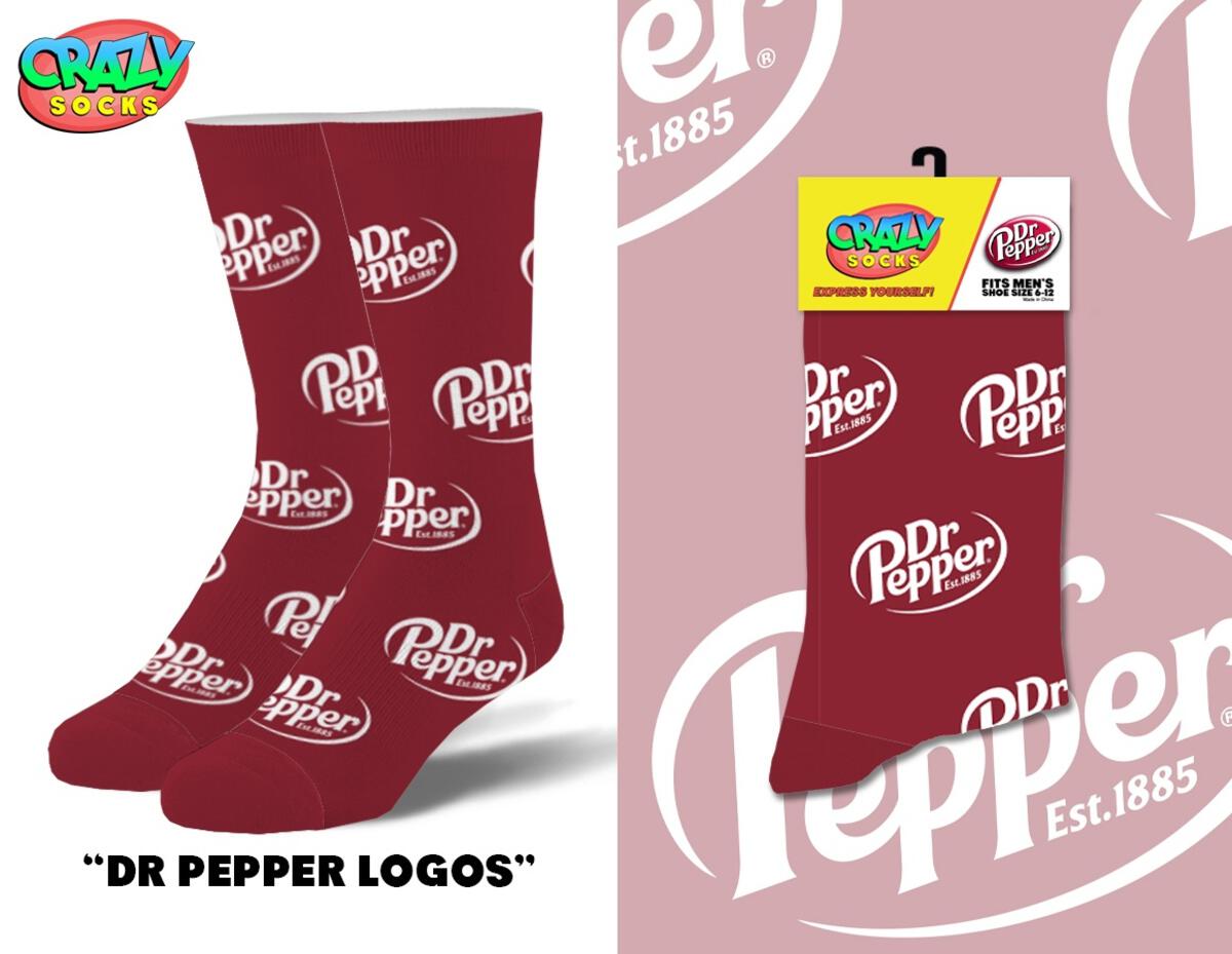 Crazy Socks - Soda Pop Bundle (5 Pairs of Socks) - Giftware Canada Collectibles and Decor