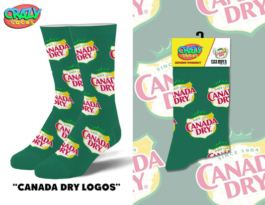 Crazy Socks - Soda Pop Bundle (5 Pairs of Socks) - Giftware Canada Collectibles and Decor