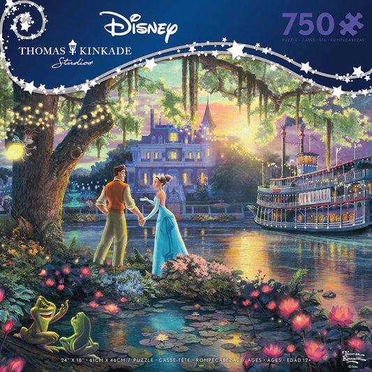 Thomas Kinkade - Disney's The Princess and the Frog 750pc Puzzle - Giftware Canada Collectibles and Decor