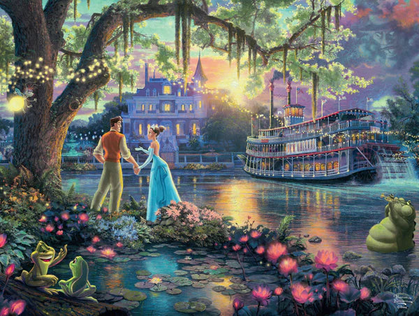 Thomas Kinkade - Disney's The Princess and the Frog 750pc Puzzle - Giftware Canada Collectibles and Decor