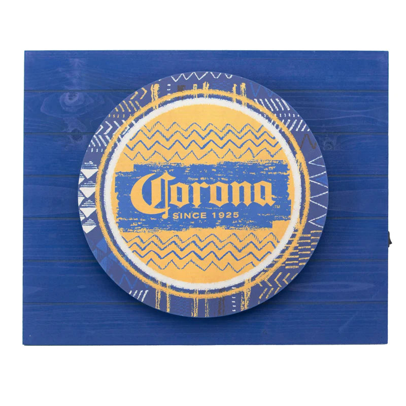 Corona Beer Metal Backlit LED Sign - Giftware Canada Collectibles and Decor