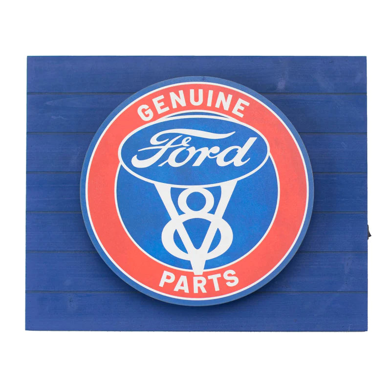 Vintage Ford Metal Backlit LED Sign - Giftware Canada Collectibles and Decor