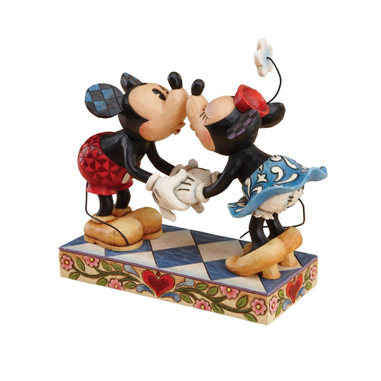 Disney Traditions By Jim Shore - Mickey and Minnie "Smooch For My Sweetie"