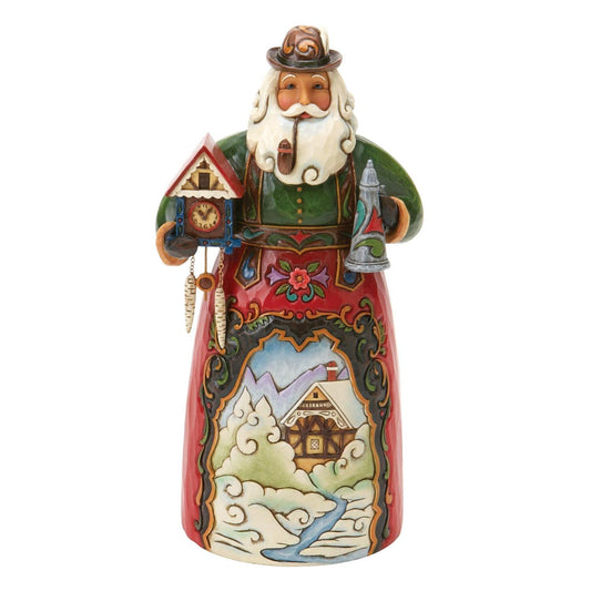 Jim Shore Heartwood Creek - German Santa Figurine