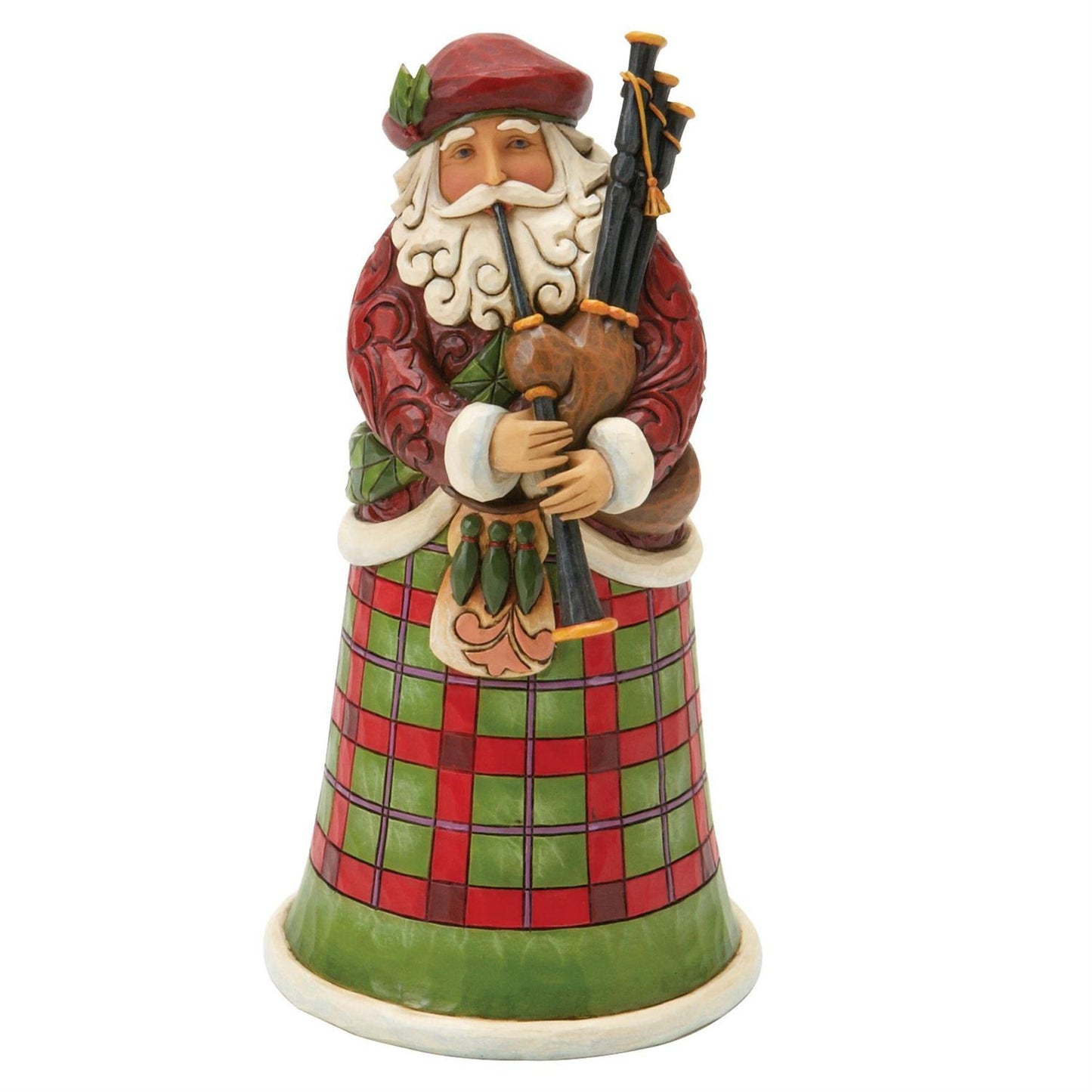 Jim Shore Heartwood Creek - Scottish Santa Figurine