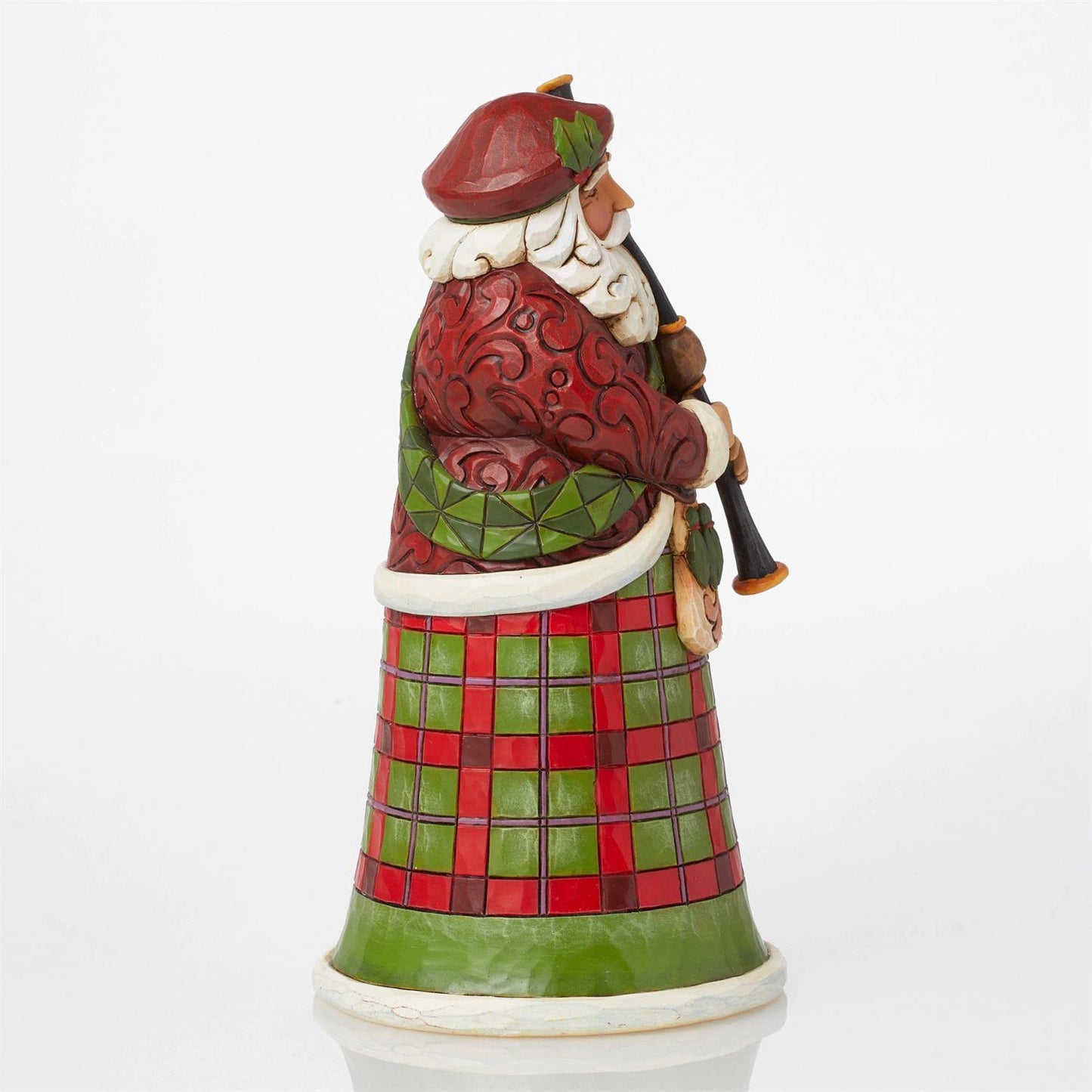 Jim Shore Heartwood Creek - Scottish Santa Figurine