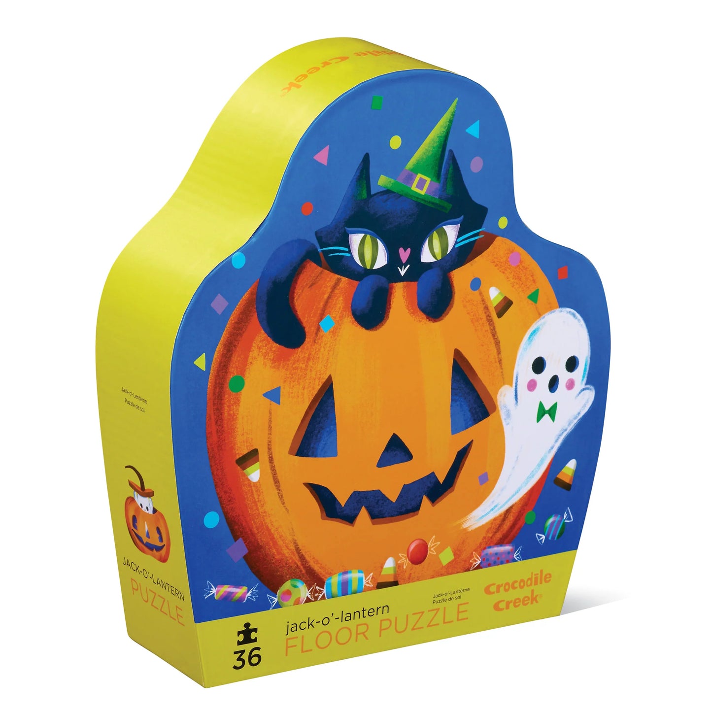 Crocodile Creek 36-Piece Halloween Puzzle - Jack-O-Lantern - Giftware Canada Collectibles and Decor