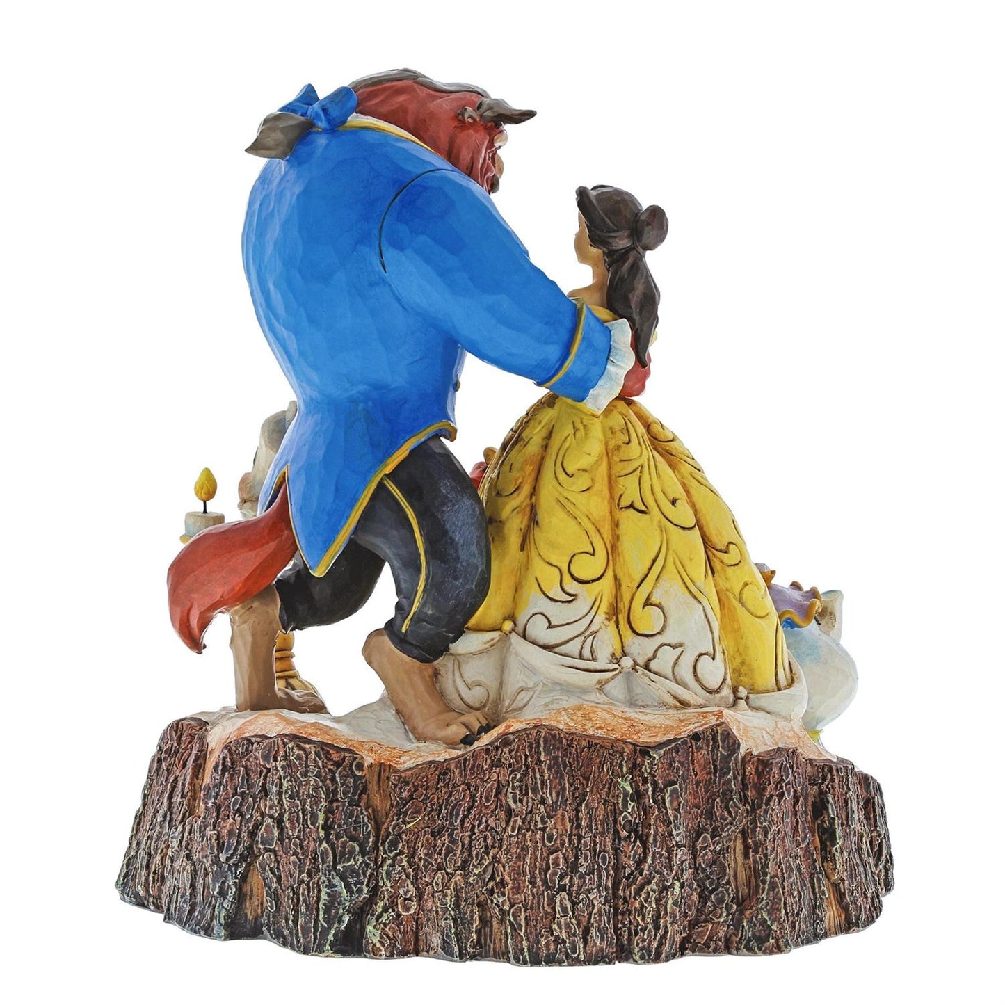 Disney Traditions by Jim Shore - Beauty and the Beast Carved by Heart