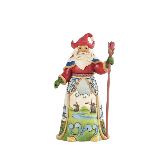 Jim Shore Heartwood Creek - Dutch Santa Figurine - Giftware Canada Collectibles and Decor