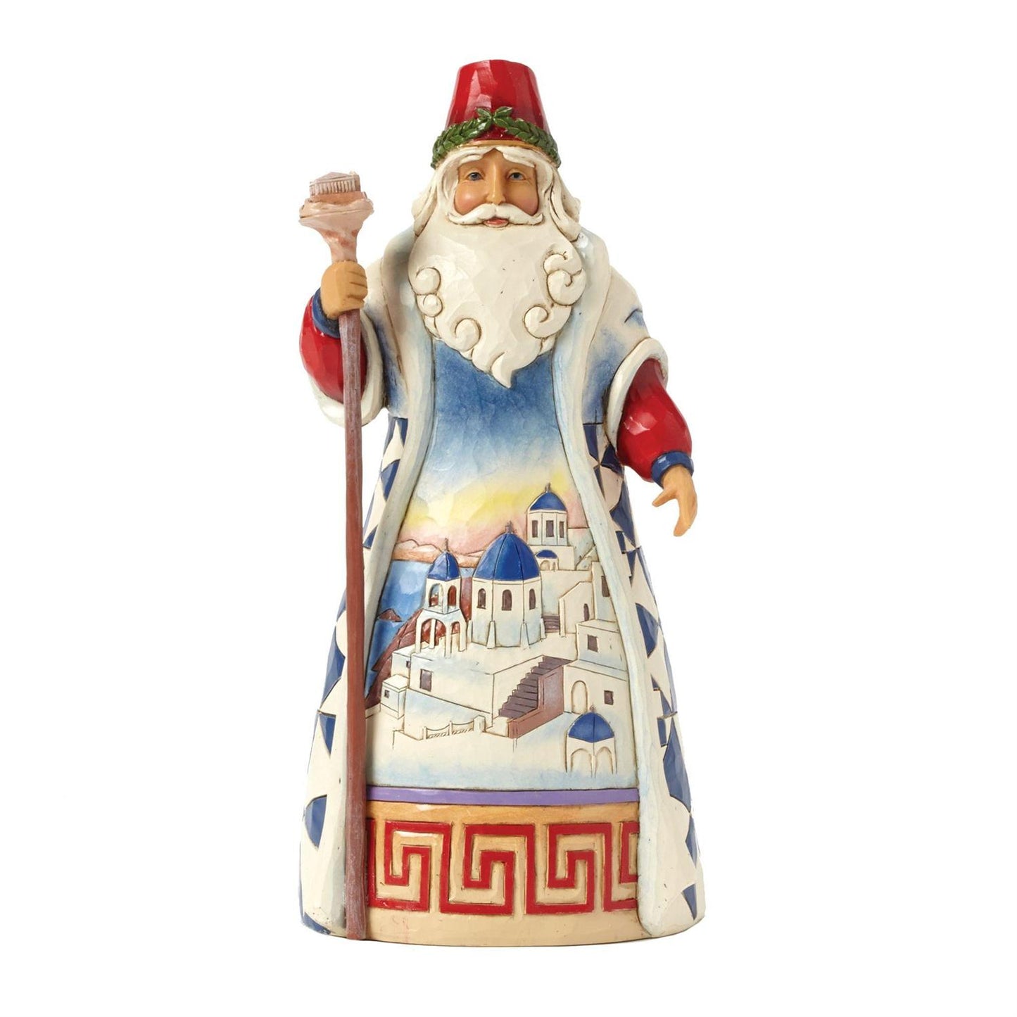 Jim Shore Heartwood Creek - Greek Santa Figurine