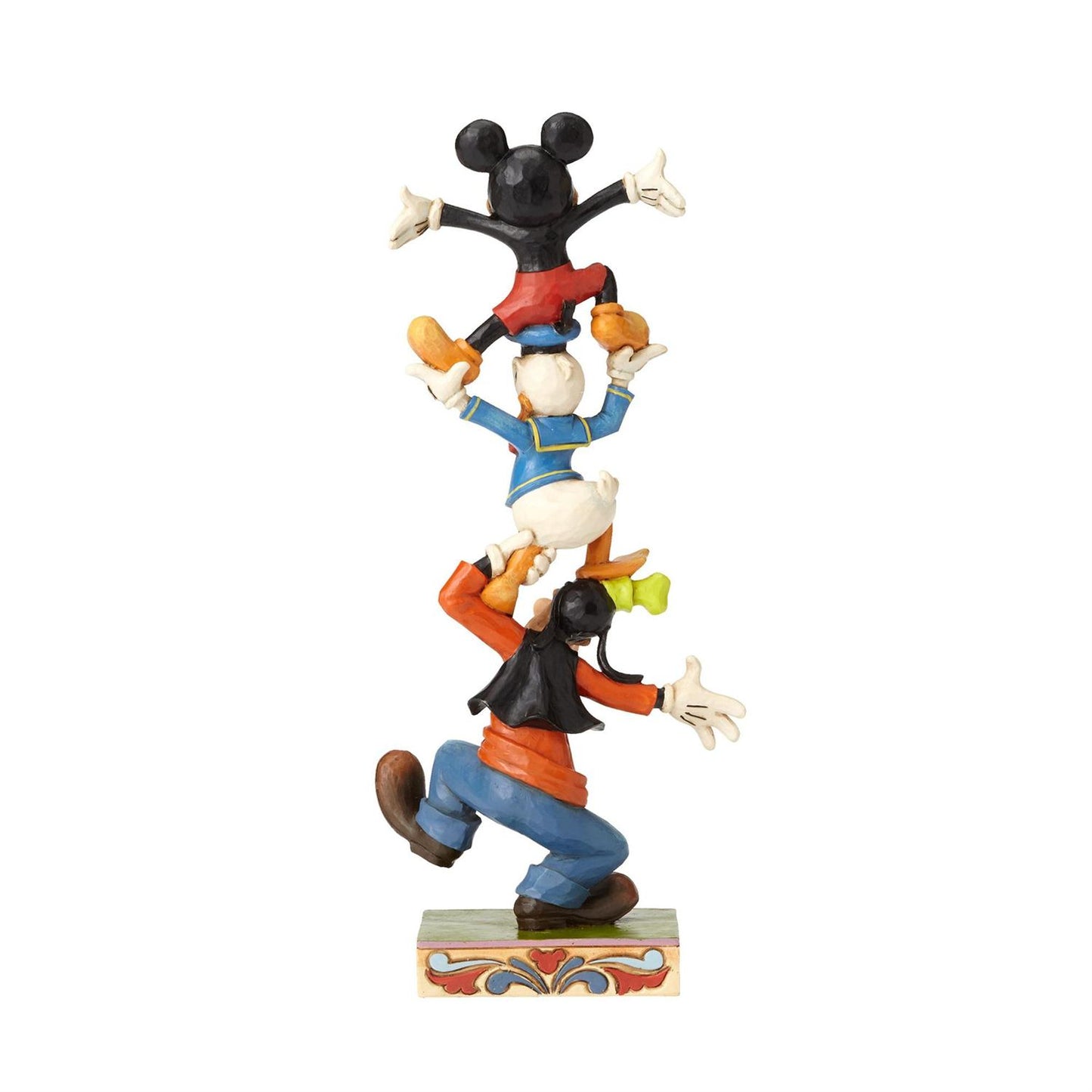 Disney Traditions By Jim Shore - Goofy, Donald and Mickey Teetering Tower - Giftware Canada Collectibles and Decor