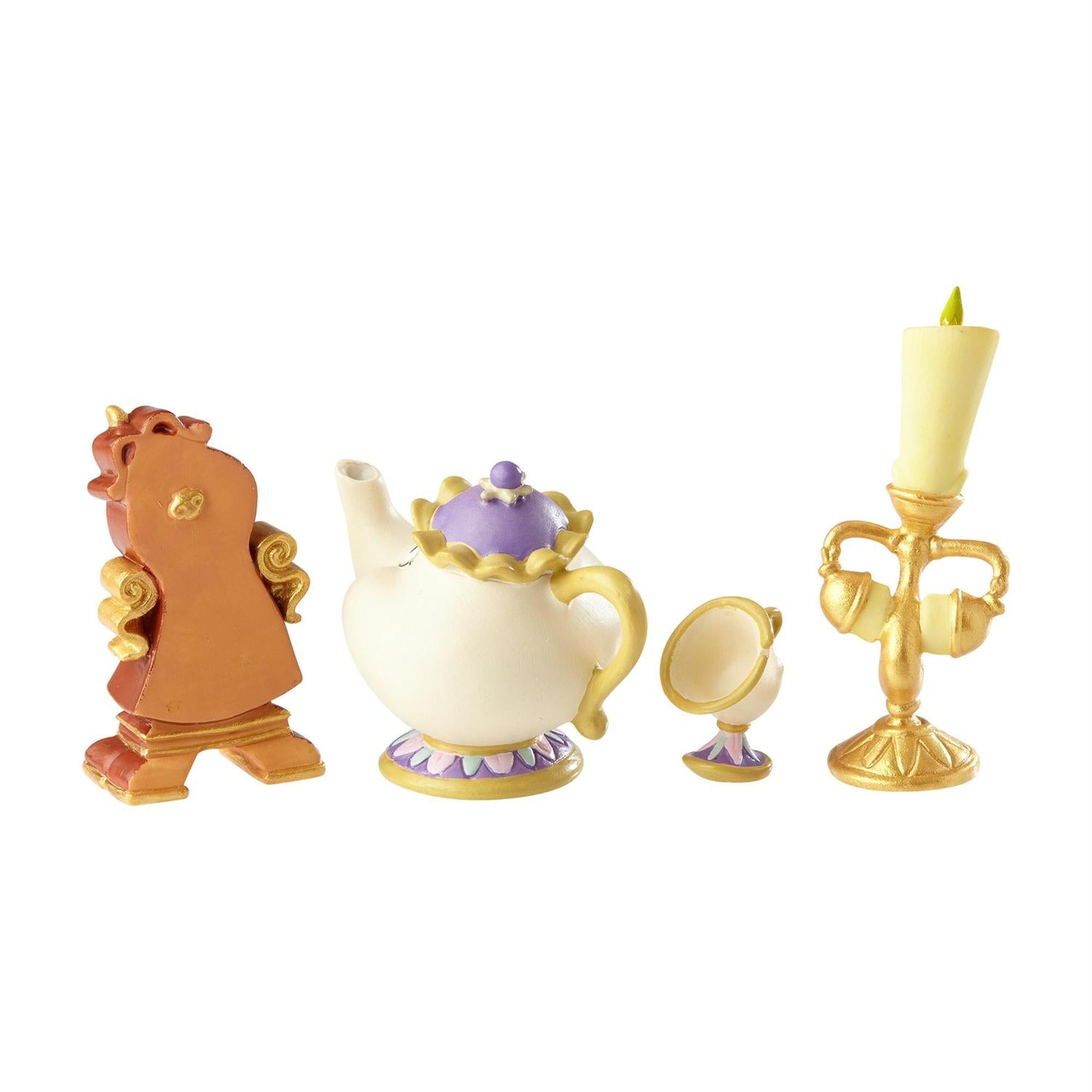 Disney Showcase - Beauty and the Beast Enchanted Objects set - Giftware Canada Collectibles and Decor