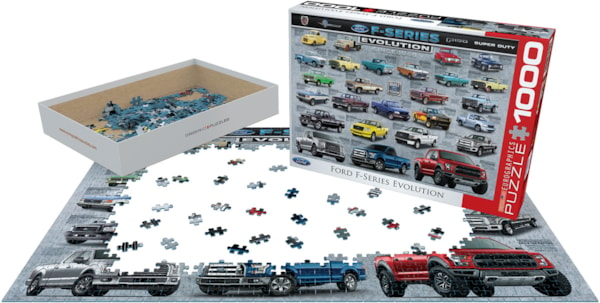 Eurographics - Ford F-Series Evolution 1000pc Puzzle - Giftware Canada Collectibles and Decor