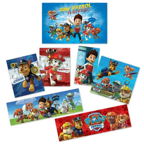 Paw Patrol Wooden Puzzle Set (7 Puzzles) - Giftware Canada Collectibles and Decor