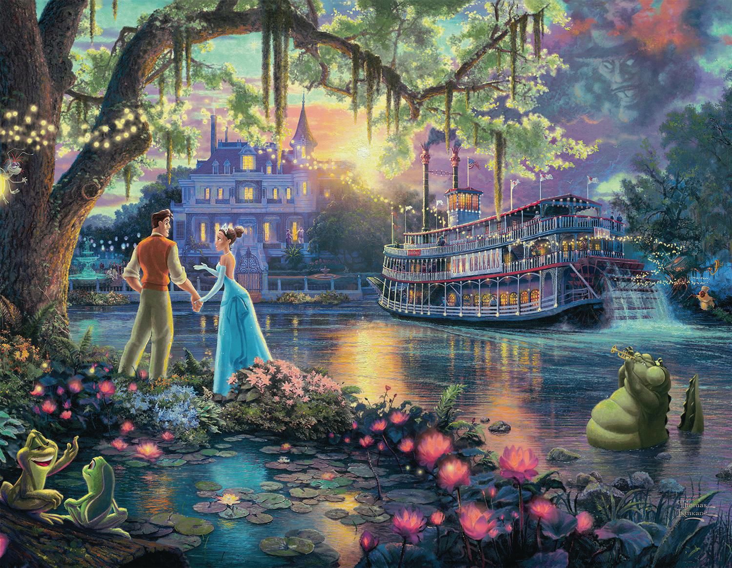 Thomas Kinkade - The Disney Collection Puzzles - 4in1 Multipack - Giftware Canada Collectibles and Decor