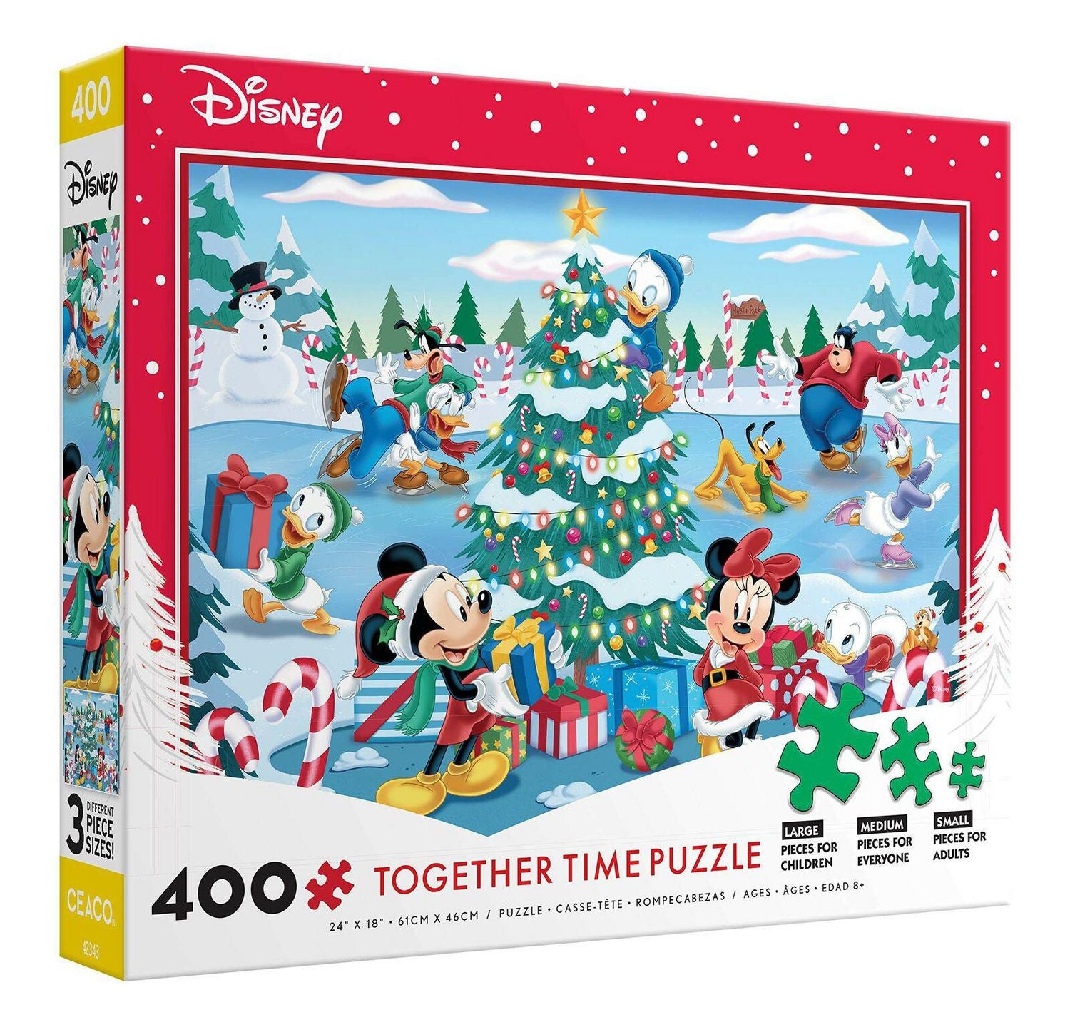 Ceaco Mickey and Friends Together Time Christmas Puzzle - Giftware Canada Collectibles and Decor