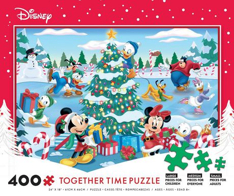 Ceaco Mickey and Friends Together Time Christmas Puzzle - Giftware Canada Collectibles and Decor