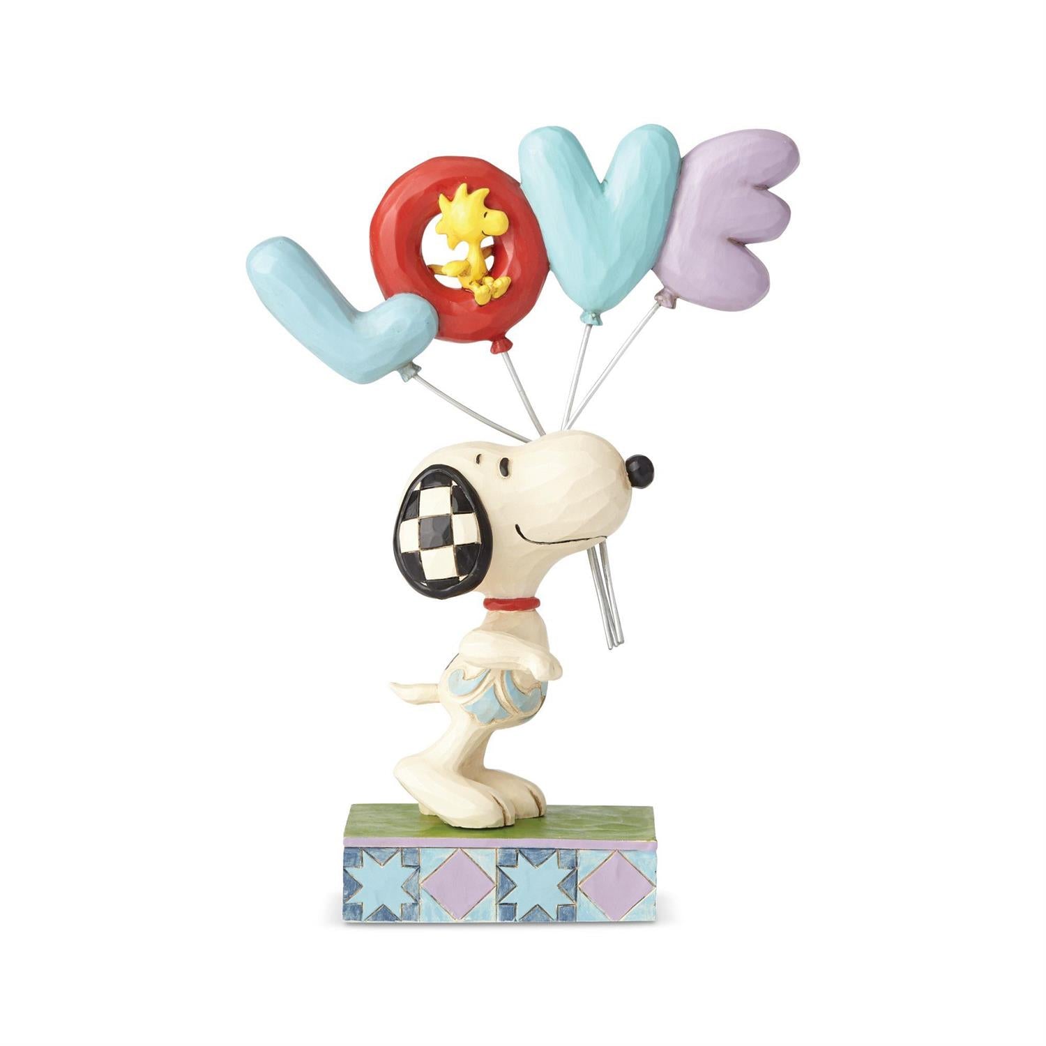 Peanuts by Jim Shore - Snoopy with LOVE Balloon - Giftware Canada Collectibles and Decor