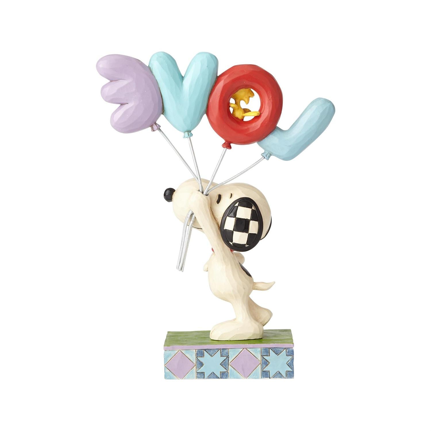 Peanuts by Jim Shore - Snoopy with LOVE Balloon - Giftware Canada Collectibles and Decor