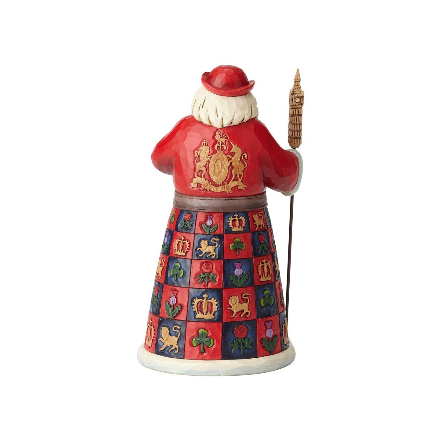 Jim Shore Heartwood Creek - British Santa Figurine