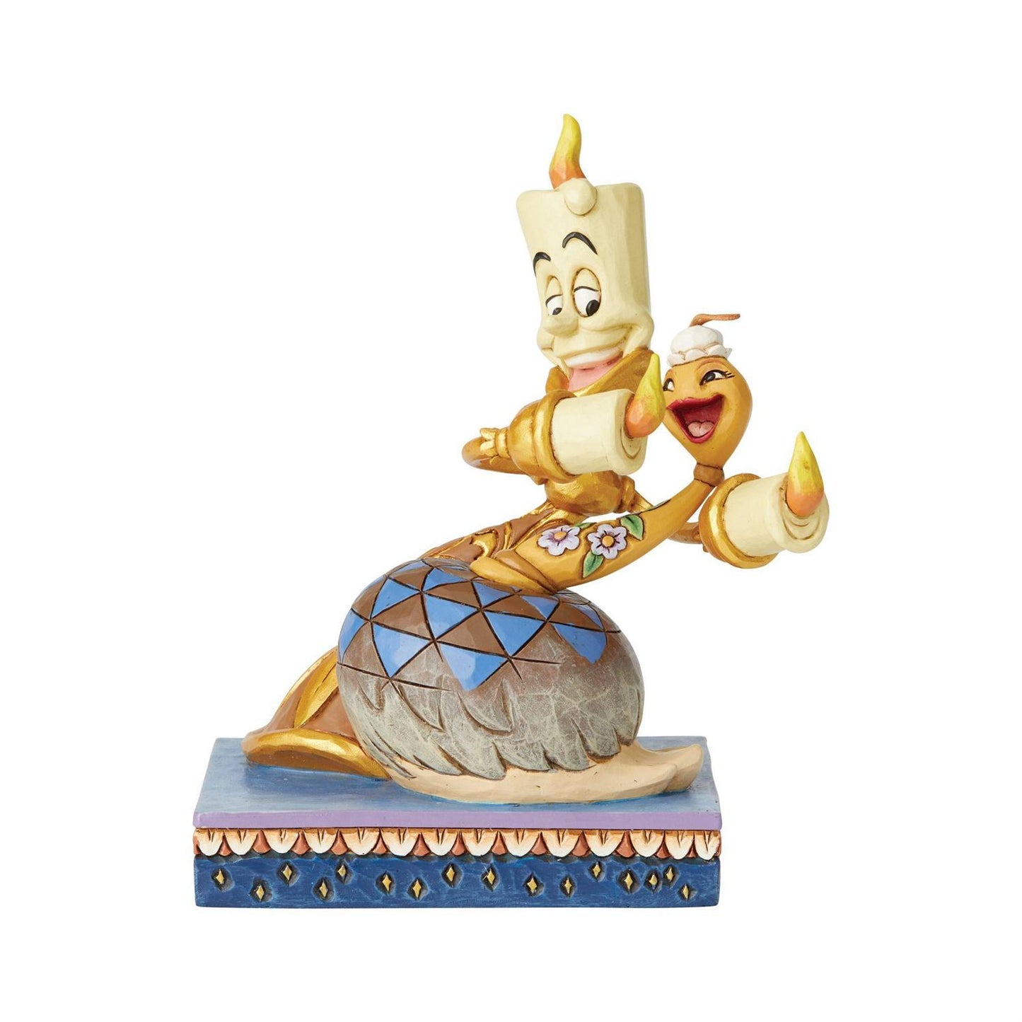 Disney Traditions By Jim Shore - Lumiere & Feather Duster (Beauty and the Beast) - Giftware Canada Collectibles and Decor